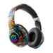 Cuffie Bluetooth wireless per bambini con cancellazione del rumore, over-ear, con graffiti cinesi di tendenza, molto vendute_voghion.com