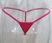 Spodnje perilo Seksi Pamas Pama hlače Prozorne hlačke v obliki črke T T-hrbet Tri-točkovni bikini Mini kopalke Plavanje_voghion.com