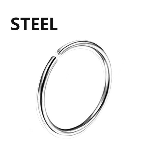 Nasenringe, Creolen, Doppelseptumringe, Knorpel-Creolen, Piercings, offene, gestapelte Nasenringe für Damen und Herren_voghion.com