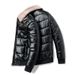 Herren-Winterlederjacke mit Kunstpelzkragen – Trendy Style, dicker, wendbarer Bombermantel_voghion.com