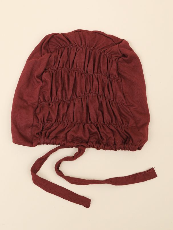 Modal Mercerized Cotton Elastic Base Cap Headscarf Chemotherapy Cap Simple Win Hat_voghion.com