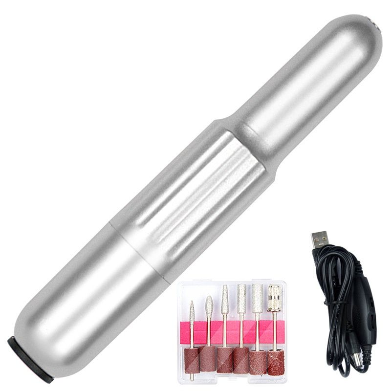 Επαναφορτιζόμενη νέα φορητή μίνι μηχανή γυαλίσματος και αφαίρεσης ηλεκτρικών νυχιών επισκευής_voghion.com