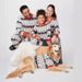 Whimsical Christmas Family Matching Pajama Set – Ultra-Soft Polyester Sleepwear With Playful Prints For Parents & Kids_voghion.com