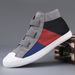 Spring New Breathable Casual Fashionable and Comfortable Classic Versatile Men's Trendy High Top Canvas Shoes_voghion.com