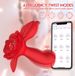 Blue Rabbit Wearable Panty Vibrator With App & Remote Control Vibrator Rechargeable Clitoral G Spot Stimulator With 9 Modes_voghion.com