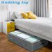 Budding Joy Under Bed Containers, Closet Organizers And Bins, Foldable Underbed Storage Bags For Blanket, Clothing,_voghion.com