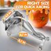 Manual Citrus Juicer - Aluminum Press | Ergonomic Handle | Lemon/Orange Extractor | Dishwasher Safe_voghion.com