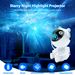 Astronaut Galaxy Projector Lamp Starry Night Nebula Light For Bedroom Decoration Adult Gift Christmas Birthday Party_voghion.com
