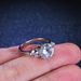 Tancise Classic Moissanite Silver Ring Ladies Jewelry Wedding Promise Party Gift_voghion.com