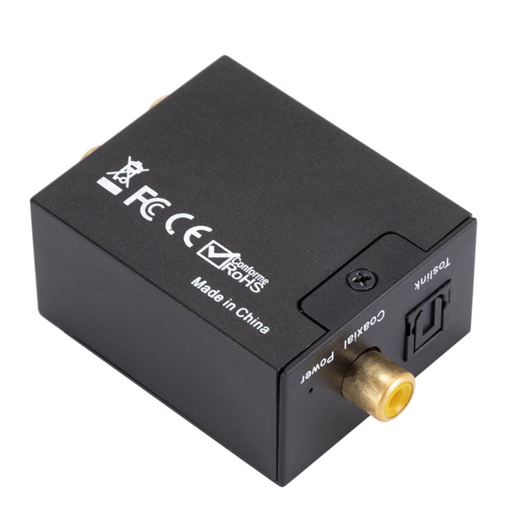 Convertitore audio digitale-analogico Supporta Bluetooth Fibra ottica Toslink Segnale coassiale a RCA R/L Decoder audio SPDIF DAC_voghion.com