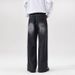 Herrenbekleidung Four Seasons Running Style A Typ Straight Jeans Herrenmode Marke Loose Wide Leg Mopping Long Pants_voghion.com