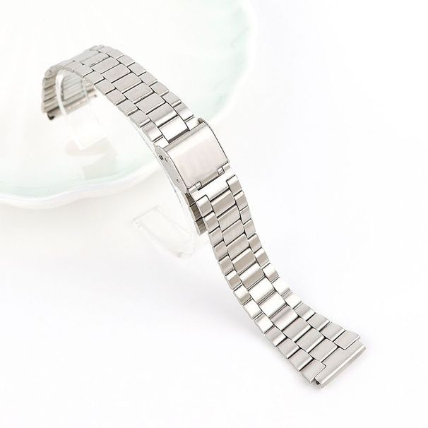 Tre cinturini in acciaio inossidabile, cinturino in metallo e bambù, accessori universali per smartwatch_voghion.com