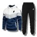 Men's jacket casual hooded long sleeve loose sports fall/winter pantsuit_voghion.com