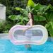 Adult Water Single Leisure Bed, Hammock, Lounge Chair With Mesh, Inflatable Floating Raft, Beach Swimming Equipment_voghion.com