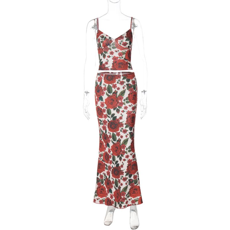 Vestito midi maxi da donna con cravatta, stampa animalier, pois, svasato, vita alta, vestibilità ampia, cintura a strati, tasca, nuovo abbigliamento da donna_voghion.com