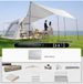 Tent And 2-in-1 Outdoor Camping Overnight Rainproof Sunshade Foldable Portable Automatic External Canopy_voghion.com