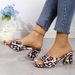 2024 summer new European and American large size high heel slippers for women square head thick heel leopard print sandals_voghion.com