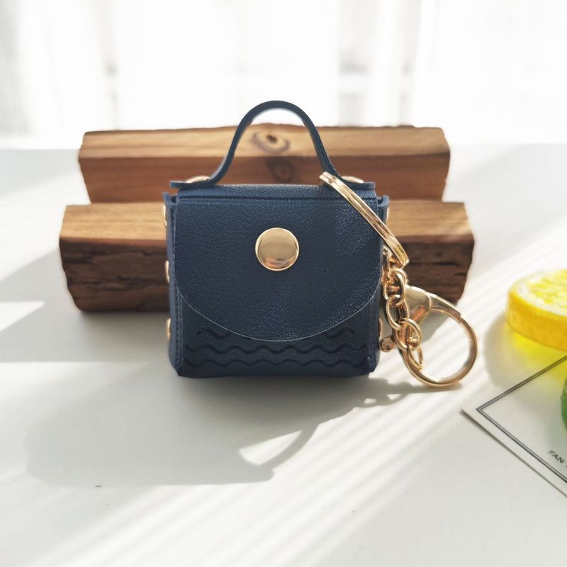 Portachiavi con ciondolo per borsa, mini portamonete, in pelle PU, accessori per gioielli, portachiavi fai da te, ciondolo, regalo_voghion.com
