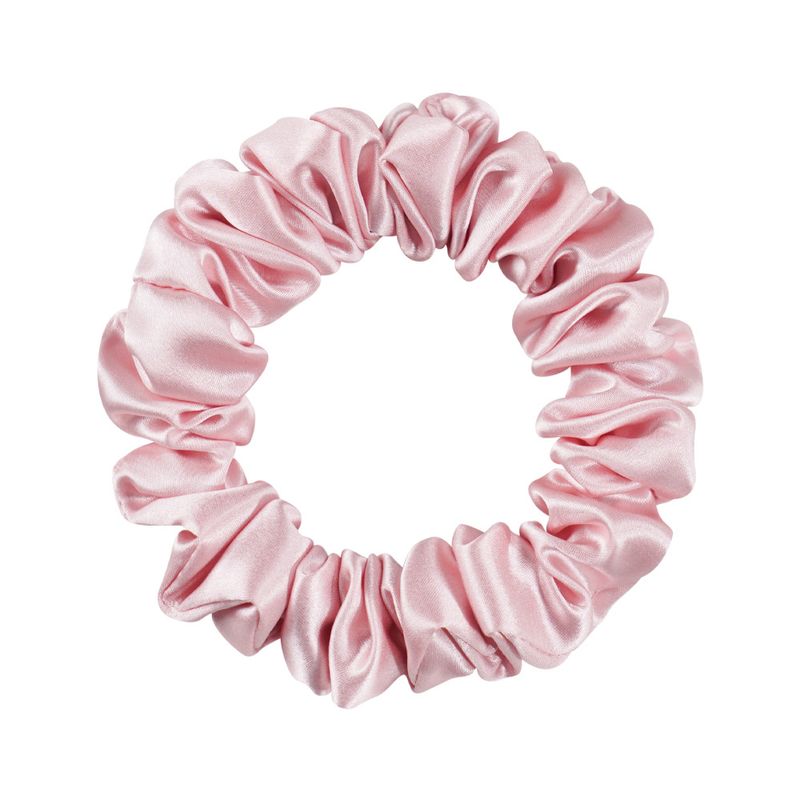 22 Momme 2.5cm Silk Scrunchie (Soft & Snag-Free Perfect For Hair Protection Minimalist & Boho Style Trendy Hair Accessory)​_voghion.com