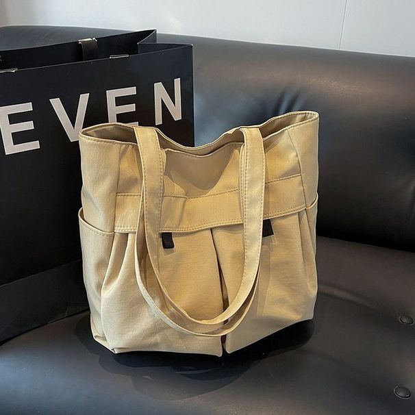 Cloth Canvas Single Shoulder Artistic Women's Tote Student Casual Large Capacity New Style Class Bag_voghion.com