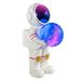 【High Quality】 Cartoon Astronaut Bluetooth Portable Subwoofer Glowing Gift Small Speaker Starry Sky Gradient Color_voghion.com