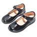 Kinder Schwarze Lederschuhe Mädchen Performance Schuhe Schulabschlussfeier Gruppenfoto Studenten Abendschuhe Weiche Sohle Prinzessin Schuhe_voghion.com