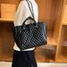 Women's Handbag Diamond Gott Bag Women's Large Capacity Tote Chain Bag Shoulder Bag_voghion.com