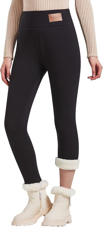 Leggings da donna per donna autunno e inverno, pantaloni in velluto di cotone, pantaloni attillati e caldi in pelle di agnello ispessita_voghion.com