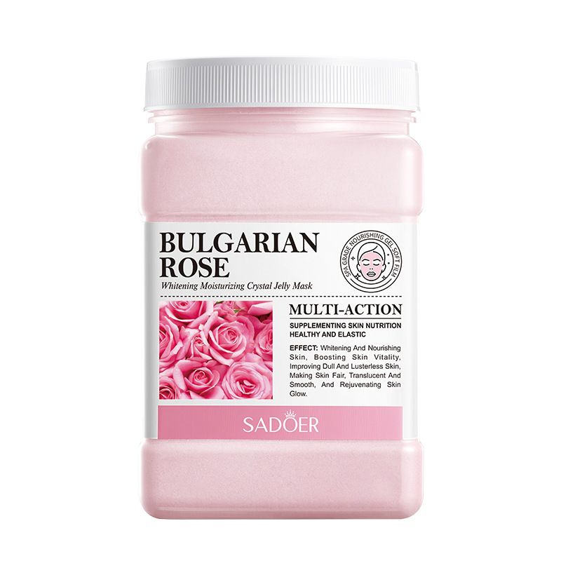 Full English SADOER Rose Whitening Soft Powder Apply Moisturizing Face Mask_voghion.com