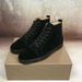 CL Herren High Top Rote Sohle Schuhe Seegurke Sternennieten Echtes Leder Atmungsaktiv Lässig Trendy Sneakers Europäisch_voghion.com