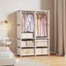 Freestanding Wardrobe Rack – Modern Open Closet Organizer With Shelves, Multi-Tier Hanging Storage For Bedroom & Rental Homes_voghion.com