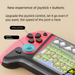New Joystick 500 Games Contra Classic Nostalgic Large Screen Children's Dual Player Handheld Game Console_voghion.com