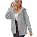 Nuova felpa con cappuccio e cerniera a maniche lunghe, versatile, alla moda e spessa - 5046_voghion.com