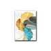 Direct Decorative Colorful Art Ginkgo Leaf Canvas Home Living Room Decoration Frameless Painting Core_voghion.com