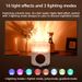【High Quality】 Speaker Water Ripple Music Rhythm Projection Lamp Bedroom Bedside Dynamic Rotating Atmosphere Night Light Bluetooth 5.3_voghion.com