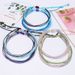 New Bohemian Vacation Style Colorful Wax Thread Handmade Woven Anklet_voghion.com