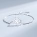 S925 Vierblättriges Kleeblatt-Armband für Mädchen, Sterling Silber, Ins Nischendesign, Handschmuck, modische Persönlichkeit, vielseitiges Armband_voghion.com