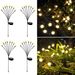 Solar Firefly LED String Lights - IP66 Waterproof Outdoor Garden Decor With 8 Lighting Modes, 12H Runtime, 0.06W LED, CE Certified_voghion.com