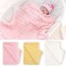 Baby Blanket Super Soft Solid Color Taffeta Newborn Swaddle Blanket Warm Children's Blanket Lightweight And Comfortable_voghion.com