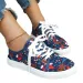 Sneakers di Natale Donna Nuovo Autunno Moda Babbo Natale Stampa Adorabili Casual Scarpe Basse Signore Festival Scarpe Vulcanizzate 2024_voghion.com