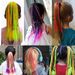 5 pezzi per bambini coda di cavallo ornamento per capelli sfumato colore elastico fascia per capelli parrucca carina elastici fai da te scatola intrecciata accessori per capelli alla moda_voghion.com