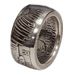 Moneta Morning Glory Morgan Ring Dollar Grawerowanie Biżuteria unisex Wykwintna_voghion.com