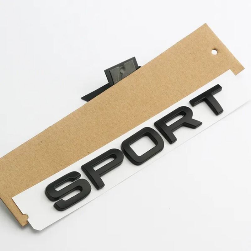 Universele inbouwen auto staart kofferbak deur spatbord ABS kunststoffen sport stijl logo embleem badge sticker sticker voor_voghion.com