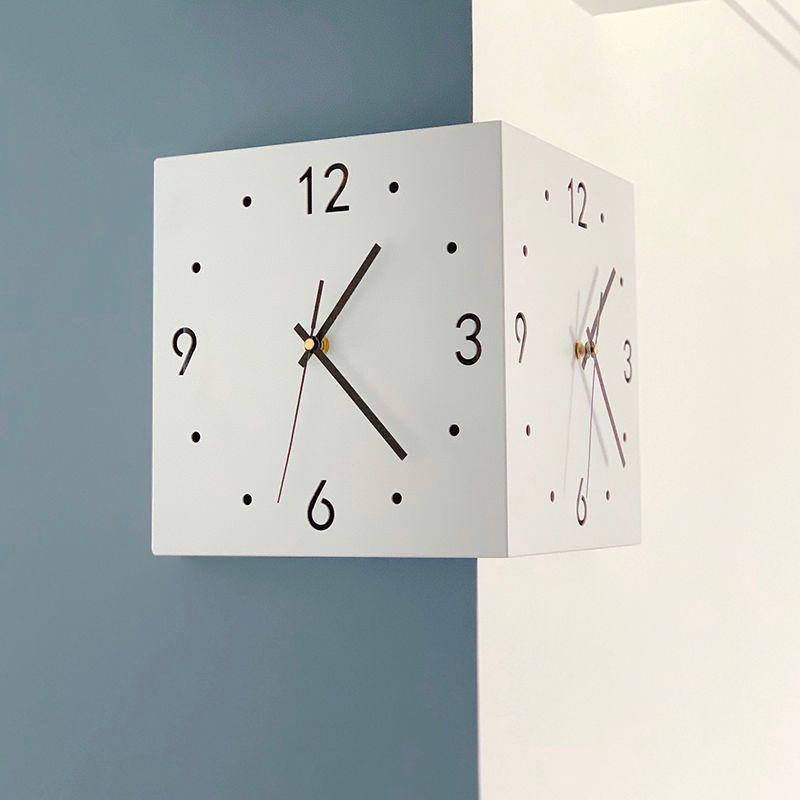【 Hot Sale 】 Ins Wall Stue Kreativ Enkelhed Moderne Dobbeltsidet Silent Yang hjørneur_voghion.com