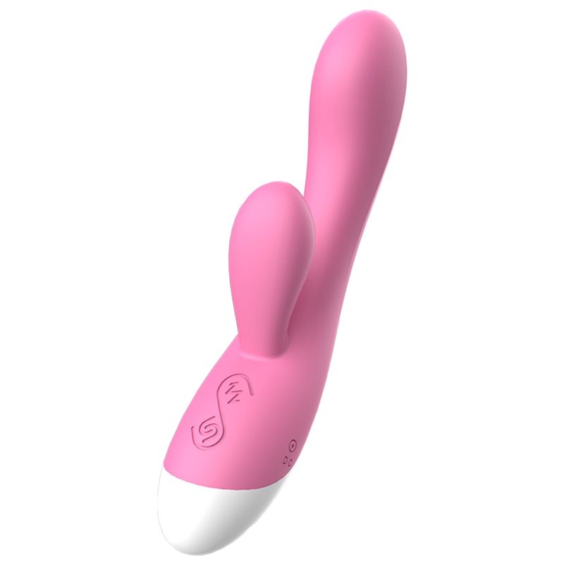 Vibrador Centerel Rabbit, massageador de ponto G com 12 vibrações, motores duplos potentes, brinquedo sexual adulto para mulheres - rosa_voghion.com