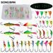 Lure Micro Ice Luminous Root Hooks Silkworm Mini Lead Head Winter Vishaakset_voghion.com