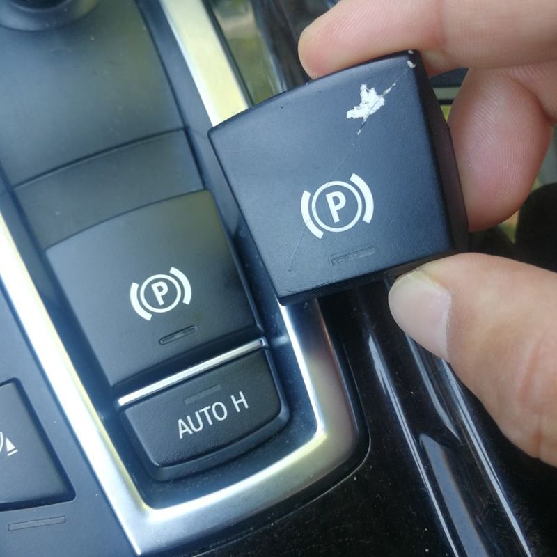 Car Parking Brake Handbrake P Button Switch Cover Auto H Caps For 5 7 X3 X4 F Series F01 F02 F10 F12 F15 F16 F25 F26_voghion.com