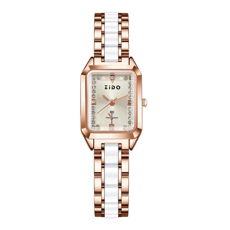 Orologio al quarzo da donna di Zhidao Brand INS Style Niche, regalo di San Valentino_voghion.com