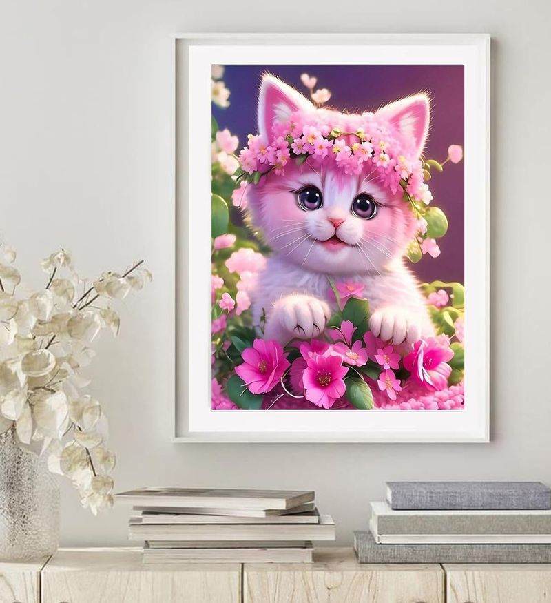 DIY Diamond Painting, 30 * 40CM (free High-end Gold-plated Pattern Photo Frame)_voghion.com