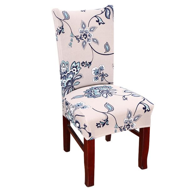 Stuhlbezug für Zuhause, rutschfest, elastisch, Stuhlbezug für Restaurantstühle, Rückenlehne, integrierter staubdichter Stuhlbezug_voghion.com